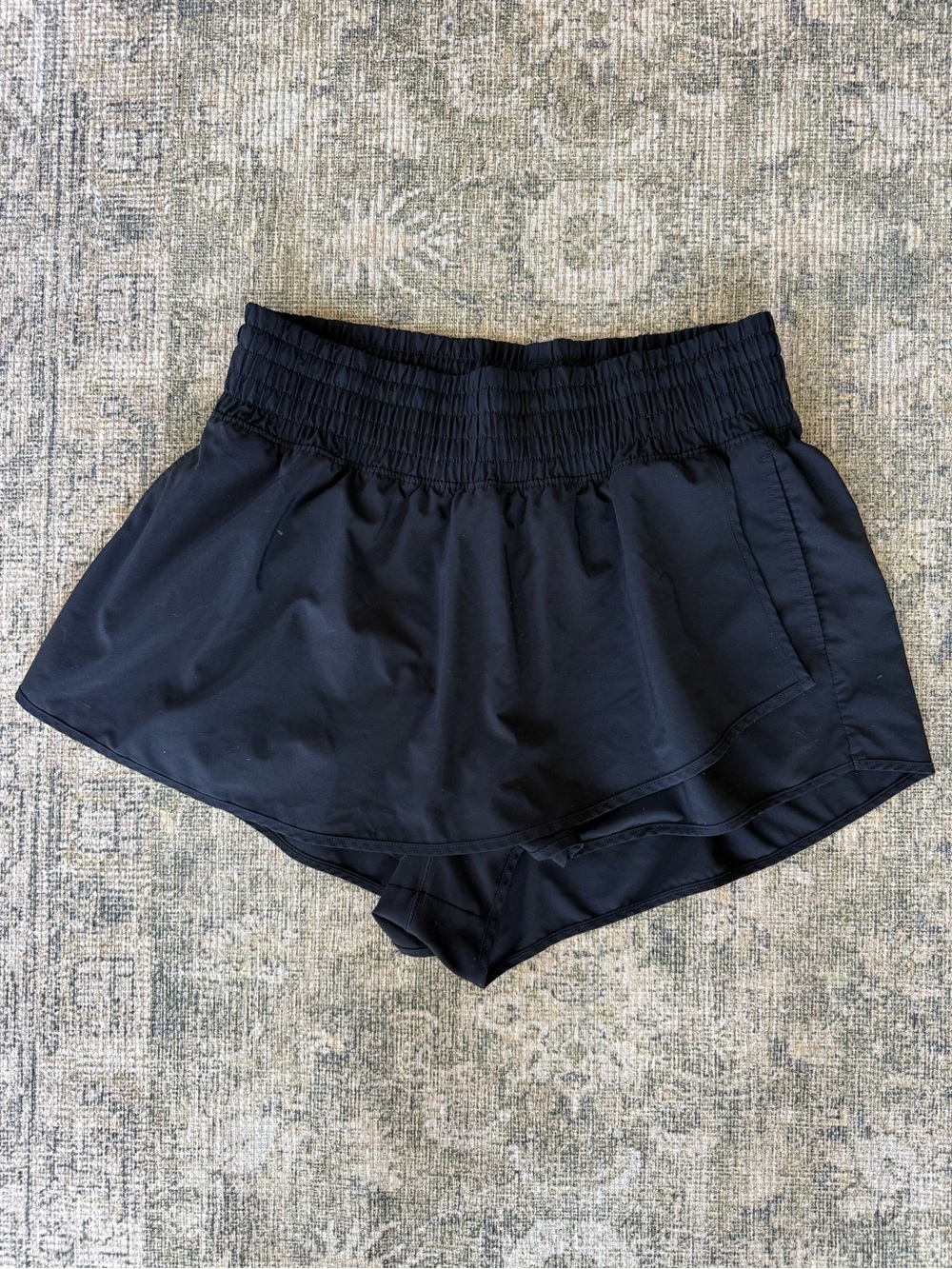 Aerie Black Mini Skort Athletic High Waist Size Large